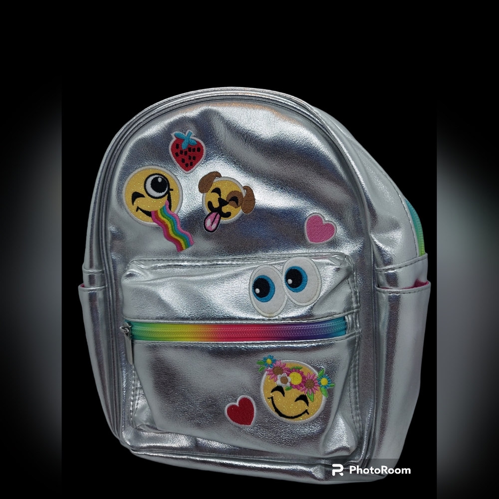 Claire's Small Emoji Backpack